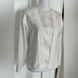 Erena by Irene Koenig Petite Long Sleeve Blouse - Size 4